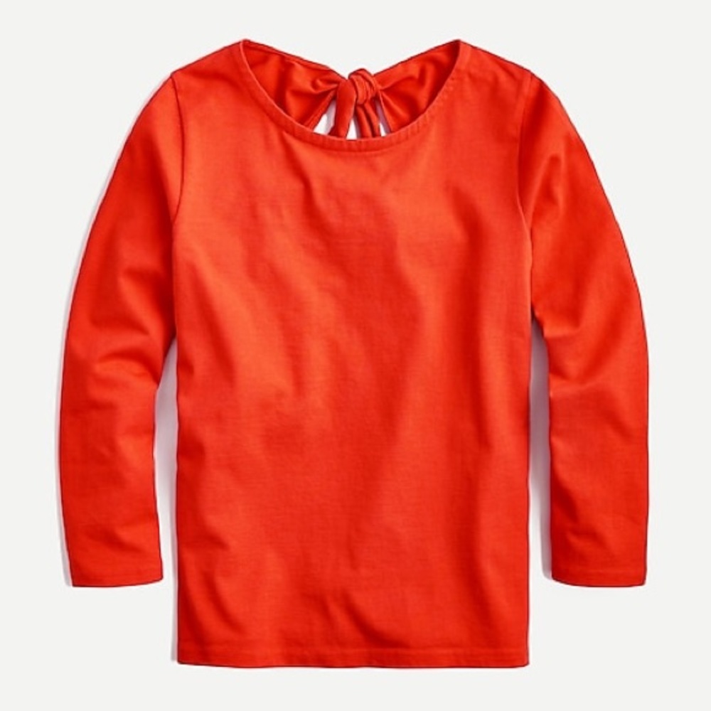 | kelly open back tie top• fire red | - Picture 6 of 6